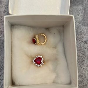 Beautiful earrings, gold fill, delicate and affordable gift for valentines!